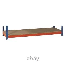 Heavy Duty Additional Boltless Shelf 1500x600mm Orange/Zinc 378853 NEW