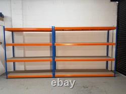 Heavy Duty Adjustable Shelving Racking for Warehouse, Store Room, Garage 600kg