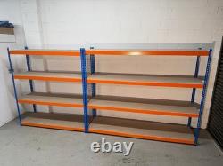 Heavy Duty Adjustable Shelving Racking for Warehouse, Store Room, Garage 600kg
