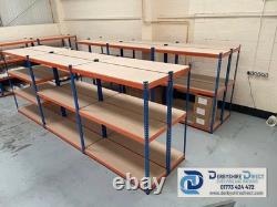 Heavy Duty Boltless Racking / Shelving Fully Boltless and Adjustable