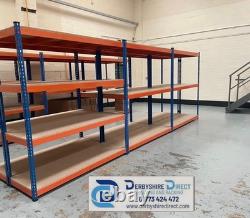 Heavy Duty Boltless Racking / Shelving Fully Boltless and Adjustable