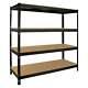 Heavy Duty Boltless Steel 4 Tier Garage Warehouse Racking Shelving Unit