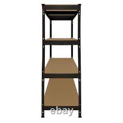 Heavy Duty Boltless Steel 4 Tier Garage Warehouse Racking Shelving Unit