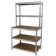 Heavy Duty Boltless Steel Racking Workbench Shelving Unit Galvanised