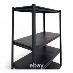 Heavy-Duty Boltless Steel Shelving Unit, Powder-Coated, Adjustable 5-Tier Rack