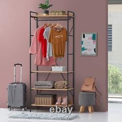 Heavy Duty Clothes Rail Storage Garment Shelf Hanging Display Stand Rack
