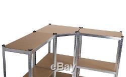 Heavy Duty Corner Shelf Modular Storage XL Rack Garage Basement Cellar Racking