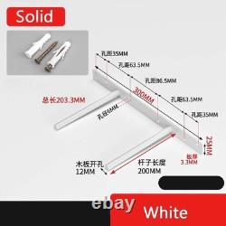 Heavy Duty Floating Shelf Bracket Concealed Hidden Support Screws Mounting Plate