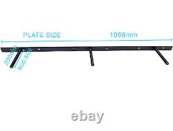 Heavy Duty Floating Shelf Brackets Long Easy to Fit Concealed Invisible Hidden