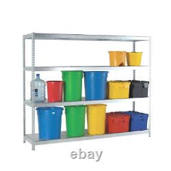 Heavy Duty Galvanised Additional Shelf 1800x600mm Orange/Zinc 378890