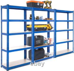 Heavy Duty Garage Racking 3 Bay MEGA DEAL 175KG per Shelf 1500Mm H X 750Mm W X