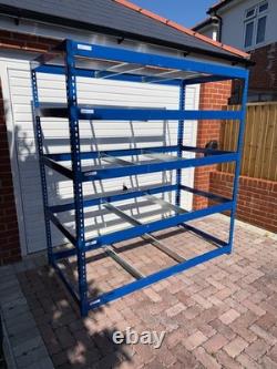 Heavy Duty Garage Racking Shelving Unit 375KG 5 tier 2000mm x 1800mm x 900mm