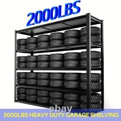 Heavy Duty Garage Shelving Extra Large Metal Storage Rack, 5 Tier, Holds Up to