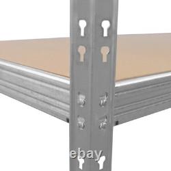 Heavy Duty Garage Shelving Extra Wide Boltless Racking 1200KG