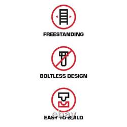 Heavy Duty Garage Shelving unit 5 Tier Steel Storage Shelves Boltless Shelves