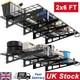 Heavy-duty Garage Wall Mounted Shelves 2x4 Ft / 2x6 Ft Storage Shelves Rack 2pcs