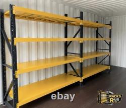 Heavy Duty Garage Workshop Warehouse Shelving Racking 4000x2000x600