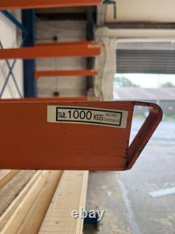 Heavy Duty Industrial Cantilever Racking 1000kg Per Arm Collection Only