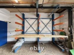 Heavy Duty Industrial Cantilever Racking 1000kg Per Arm Collection Only