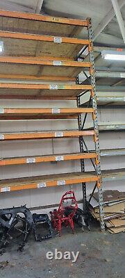 Heavy Duty Industrial Shelving Garage Racking 2 Bays COMMERCIAL WAREHOUSE UNIT