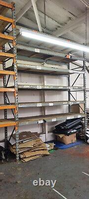 Heavy Duty Industrial Shelving Garage Racking 2 Bays COMMERCIAL WAREHOUSE UNIT