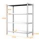 Heavy Duty Kitchen Stainless Steel Storage Commercial Garage Shelf Racks Unit