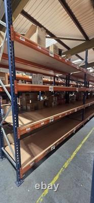 Heavy Duty Longspan Warehouse Racking Shelving 3.5m H x 3.3m L x 90cm D