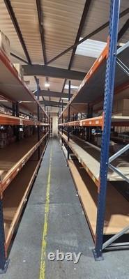 Heavy Duty Longspan Warehouse Racking Shelving 3.5m H x 3.3m L x 90cm D