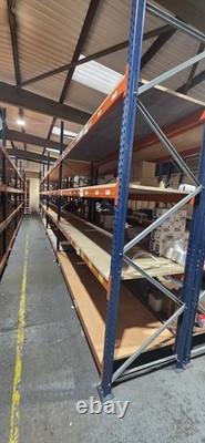 Heavy Duty Longspan Warehouse Racking Shelving 3.5m H x 3.3m L x 90cm D