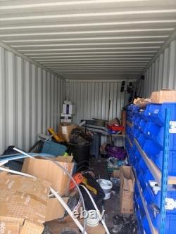 Heavy Duty Longspan Workshop Racking + 100+ Blue Storage Bins 3m Collection