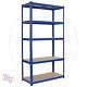 Heavy Duty Metal 5tier Boltless Shelving Racking For Home Shop Warehouse Storage