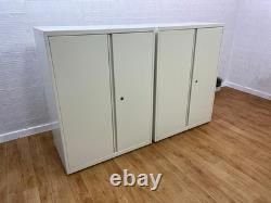 Heavy Duty Metal Cabinets /2 Shelves / 80cm Wide /110cm Height /47cm Deep