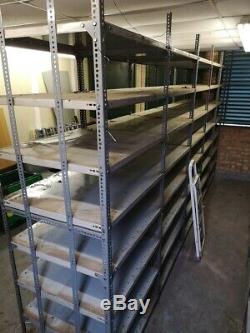 Heavy Duty Metal Garage Office Storage Strong Large Shelving Racking Unit
