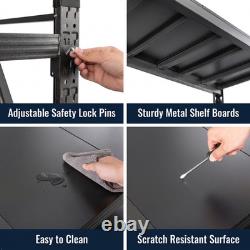 Heavy Duty Metal Racking Adjustable Garage Shelving Unit 4 Tier Storage Racking
