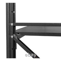 Heavy Duty Metal Racking Adjustable Garage Shelving Unit 4 Tier Storage Racking