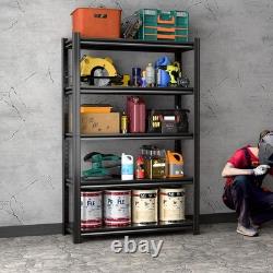Heavy Duty Metal Shelf 183x90x40cm 5 Tier Garage Shelving Unit 1000kg Load