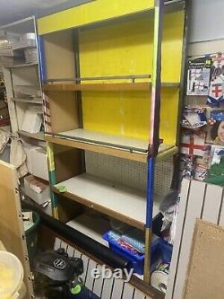 Heavy Duty Metal Shelving Racking x 8 USED