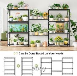 Heavy Duty Metal Storage Shelving Unit 5 Tier 115x45x180cm Wire Garage Shelf