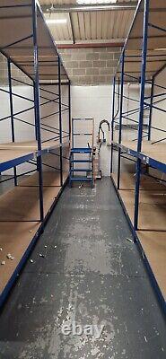 Heavy Duty Metal Warehouse Racking. Adjustable shelves and height