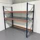 Heavy Duty Over Car Garage Shelving Unit Space Saving Deep Shelves Bulky Items