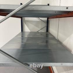 Heavy Duty Over Car Garage Shelving Unit Space Saving Deep Shelves Bulky Items