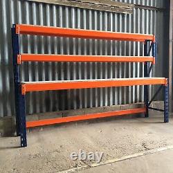 Heavy Duty Pallet Racking Work / Packing Bench (2100mm X 600mm) With Shelves