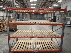 Heavy Duty Pick Racking 2.6m Width 2.4m Height 1.2m Depth Warehouse Shelving