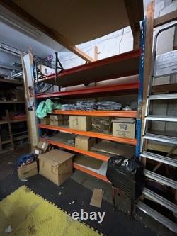 Heavy Duty Racking 2.5m Height 6 Shelfs Blue & Orange H250 W255 D 90