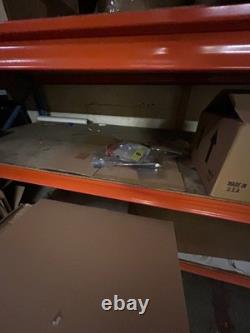 Heavy Duty Racking 2.5m Height 6 Shelfs Blue & Orange H250 W255 D 90