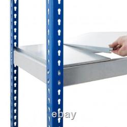 Heavy Duty Racking BiGDUG 1980mm High 4 Tier Shelving Steel Shelves