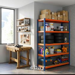 Heavy-Duty Shelf Basement Household Storage Workshop 5 Tiers