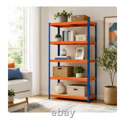 Heavy-Duty Shelf Basement Household Storage Workshop 5 Tiers