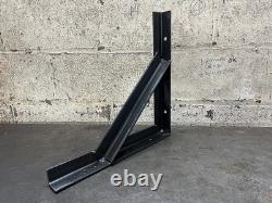 Heavy Duty Shelf Brackets 350KG Per Bracket Angle Iron