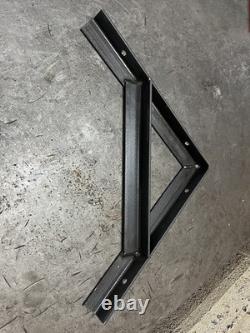 Heavy Duty Shelf Brackets 350KG Per Bracket Angle Iron